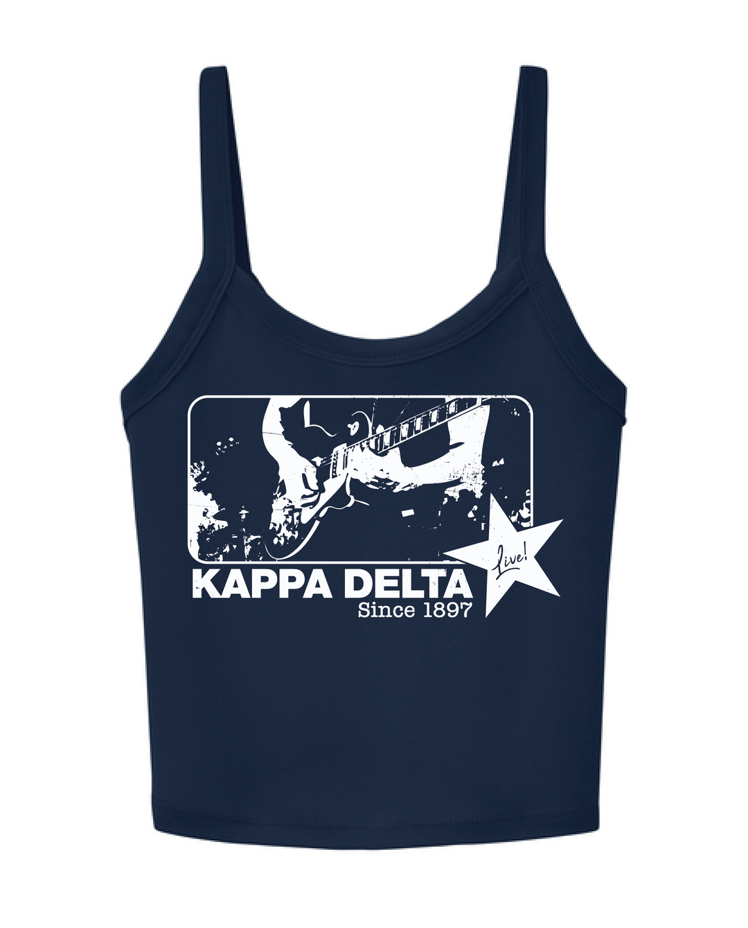 Sorority Live Navy Tank