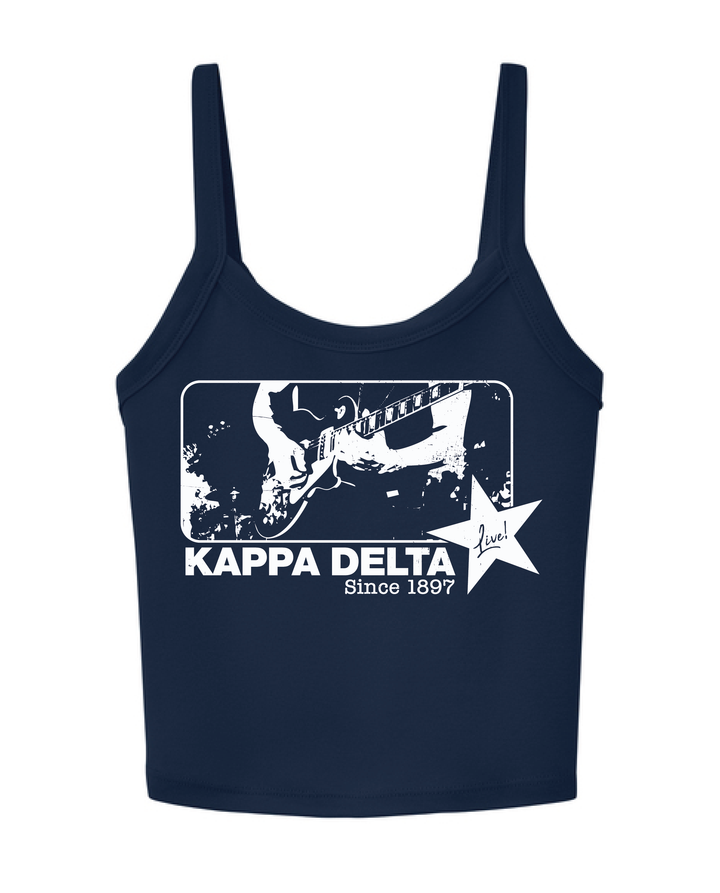 Sorority Live Navy Tank