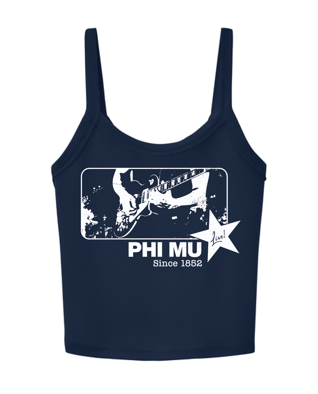 Sorority Live Navy Tank