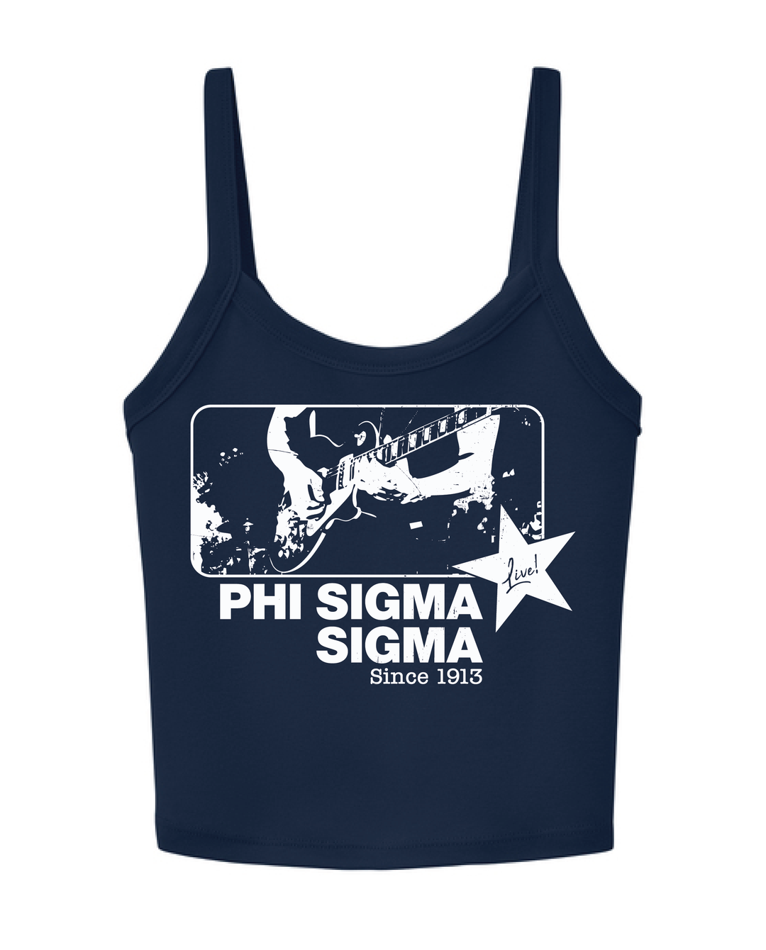 Sorority Live Navy Tank