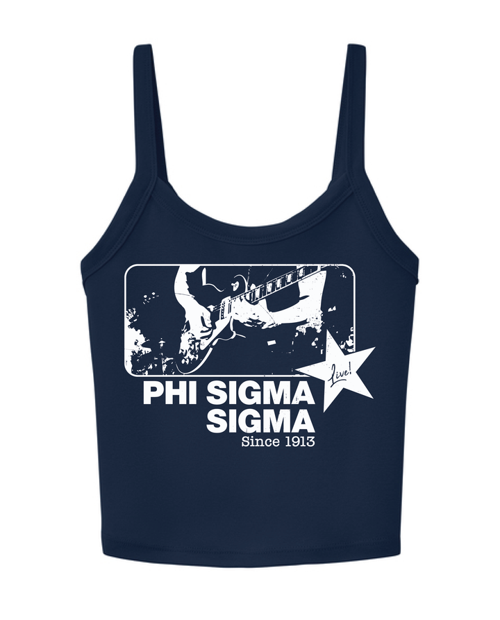 Sorority Live Navy Tank