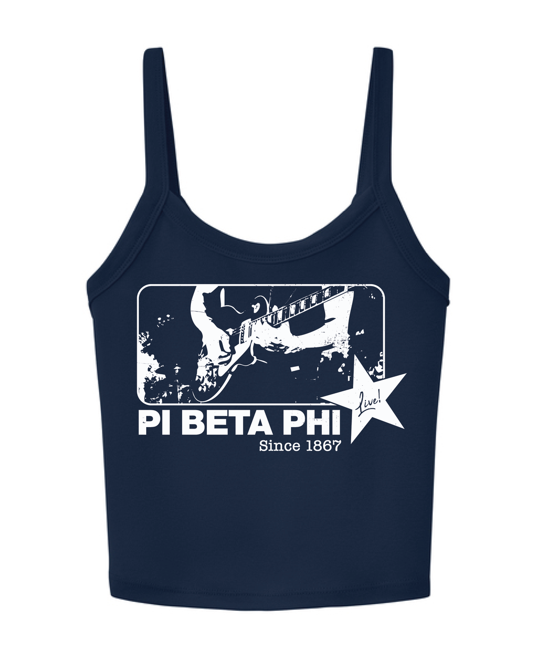 Sorority Live Navy Tank