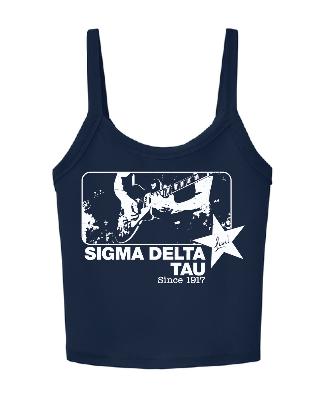 Sorority Live Navy Tank