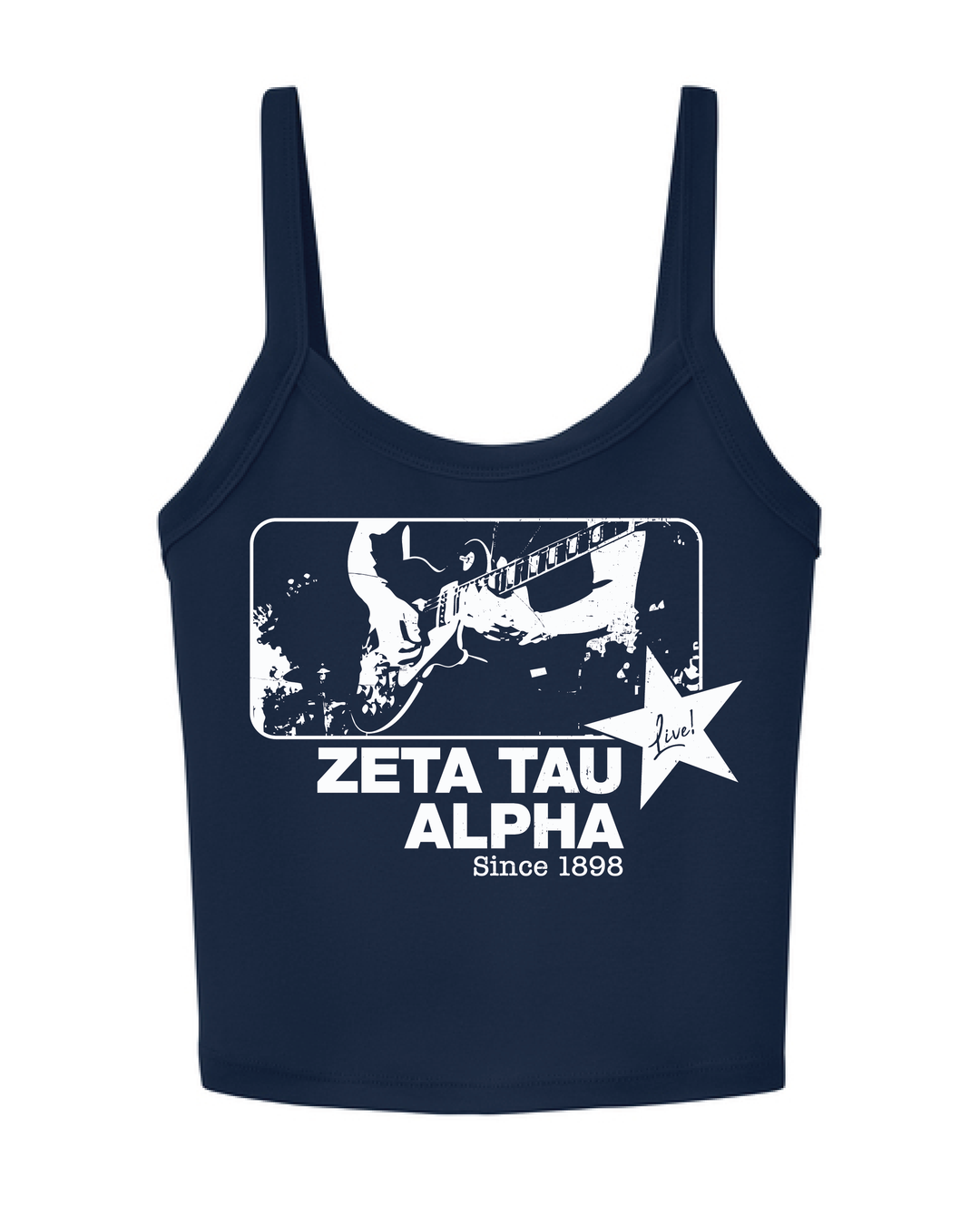 Sorority Live Navy Tank