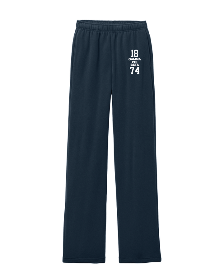 Est Year Sorority Wide Leg Pants