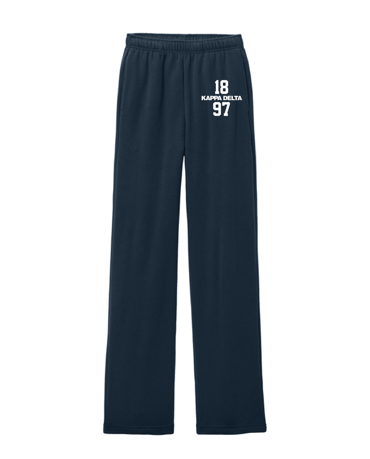 Est Year Sorority Wide Leg Pants