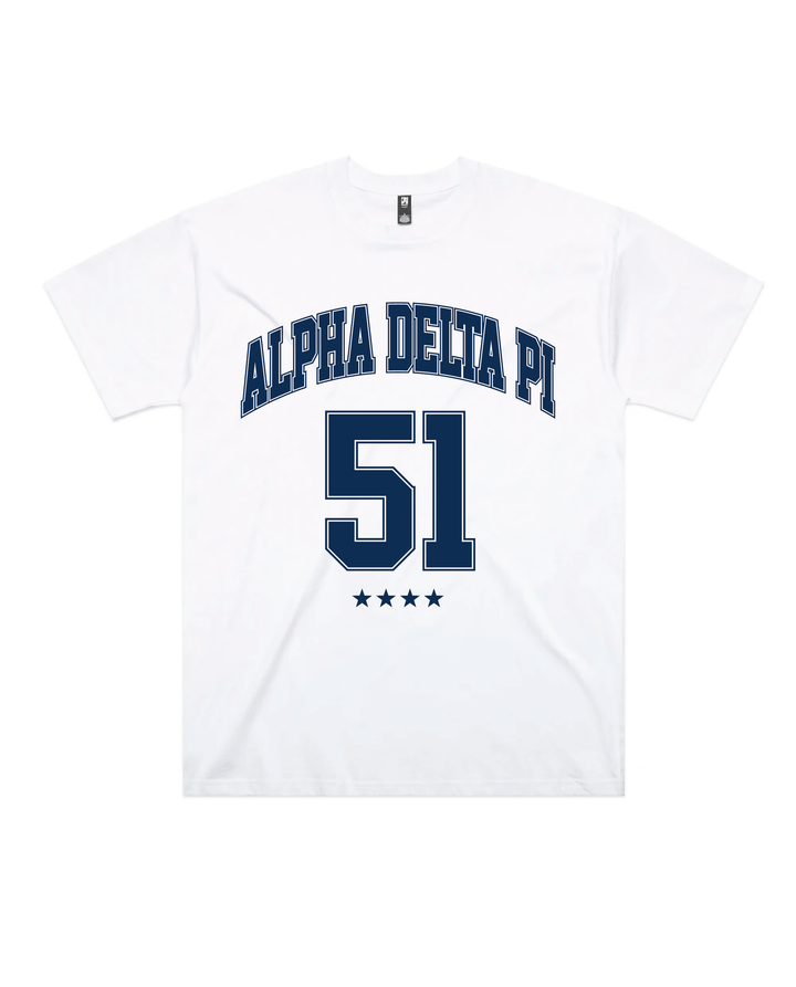 Varsity Oversized Sorority Tee