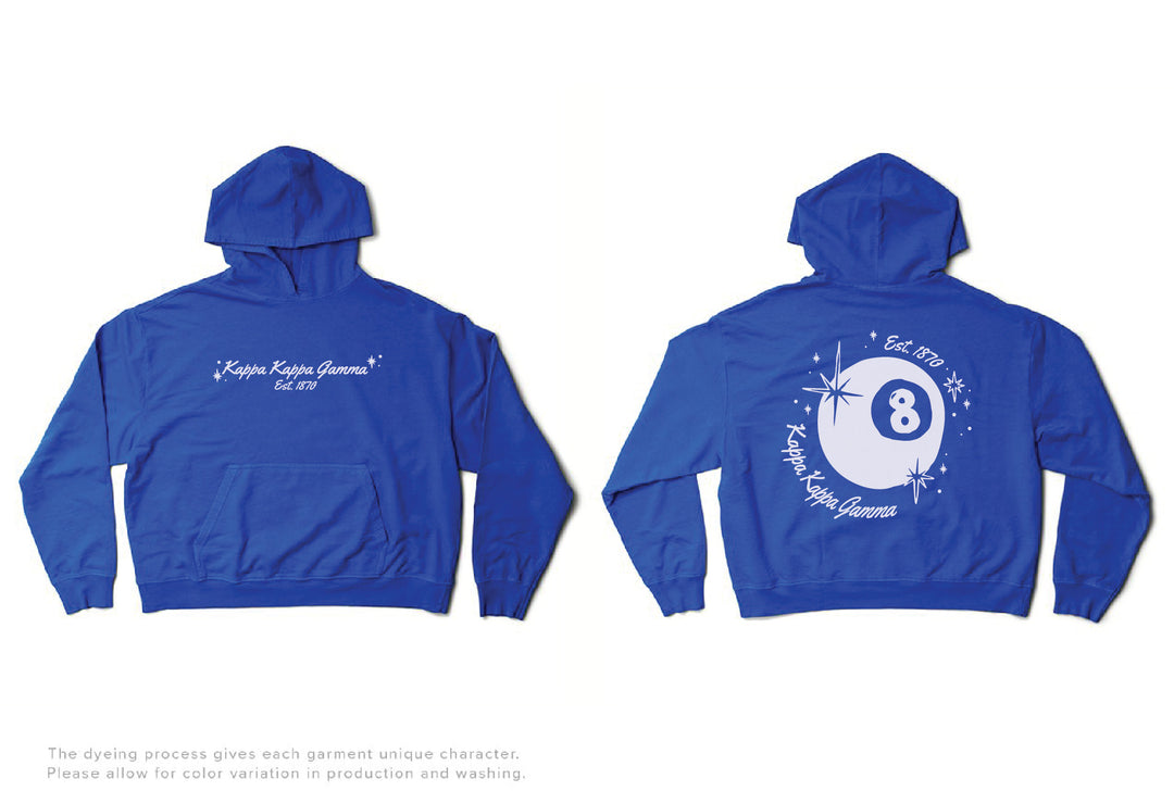 8 Ball Varsity Blue Matching Set Lightweight Hoodie