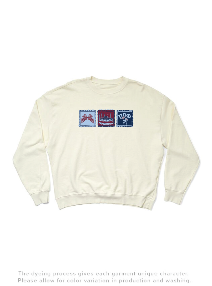 LSU Pi Phi Stamp Set