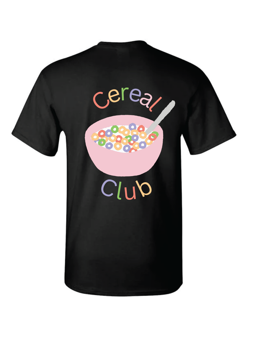Bradley University | Cereal Club | PR order - Black Tee