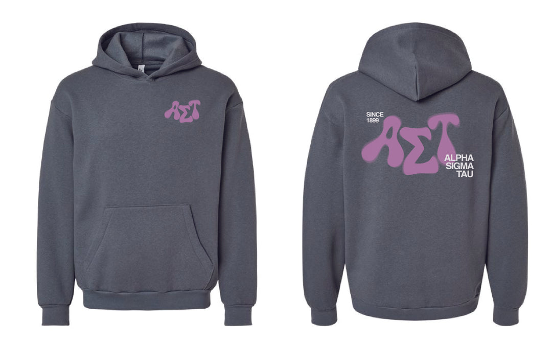 Abstract Letters Sorority Hoodie - 2XL - 3XL