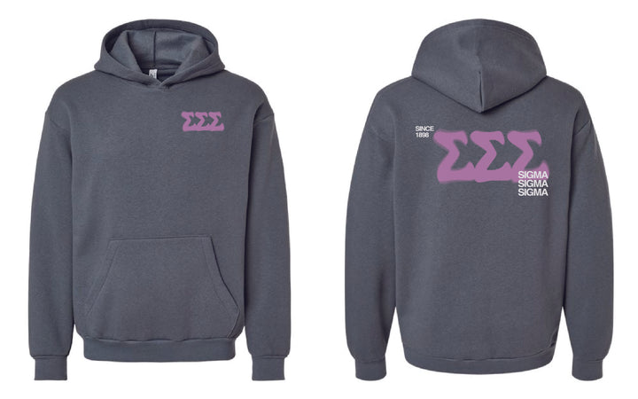 Abstract Letters Sorority Hoodie