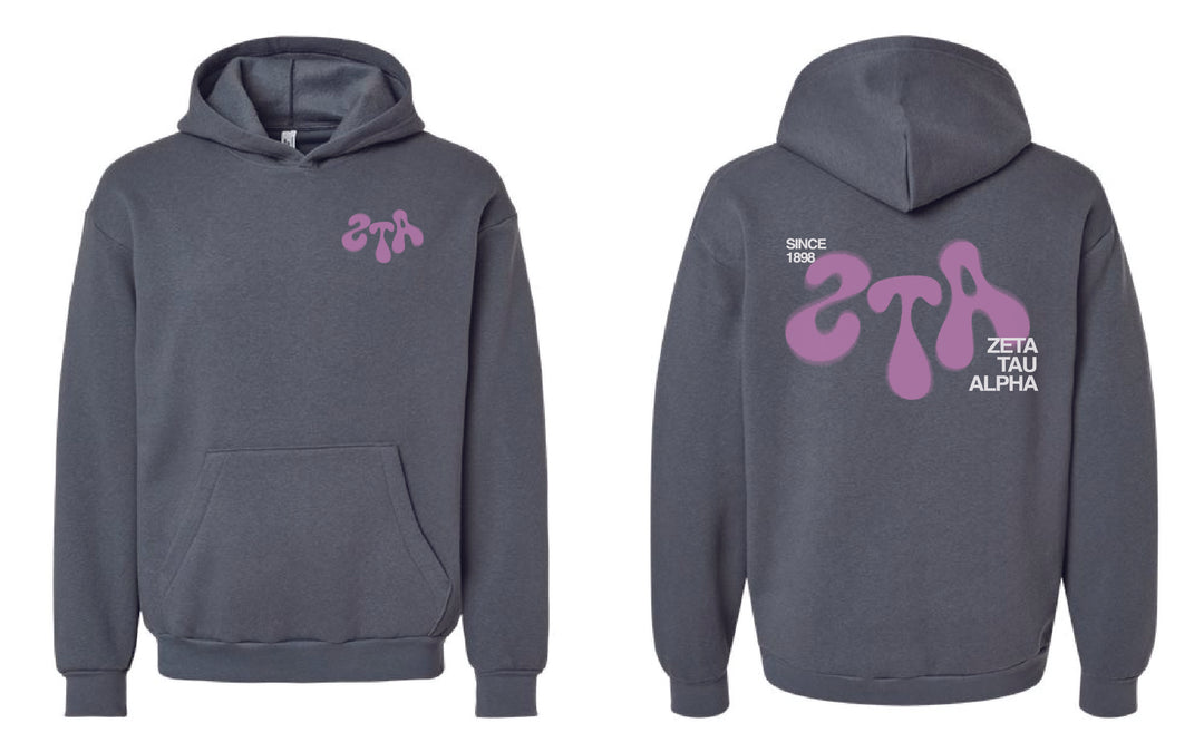 Abstract Letters Sorority Hoodie