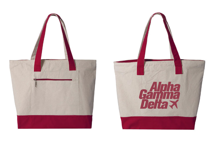 Airplane Mode Sorority Tote