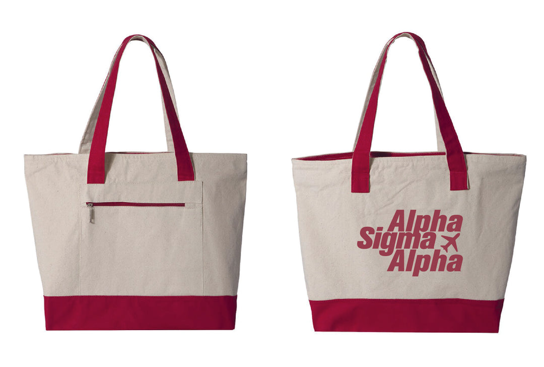 Airplane Mode Sorority Tote