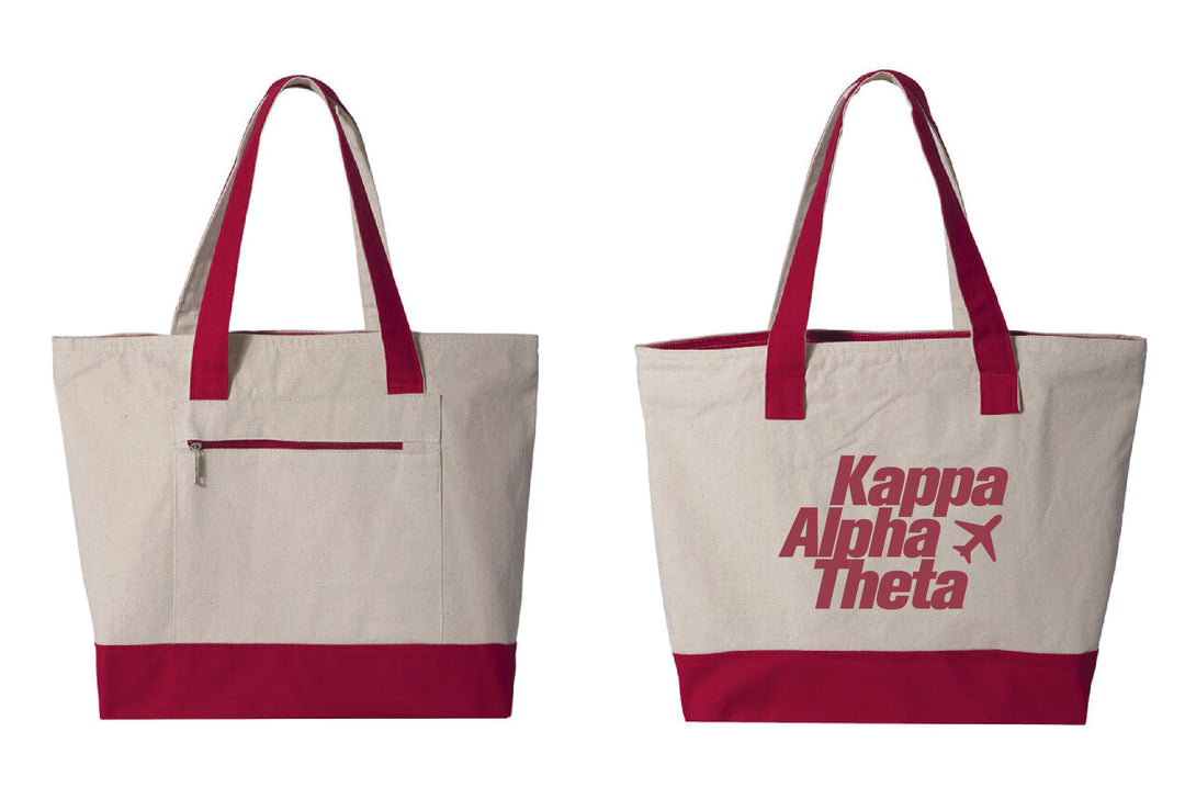 Airplane Mode Sorority Tote