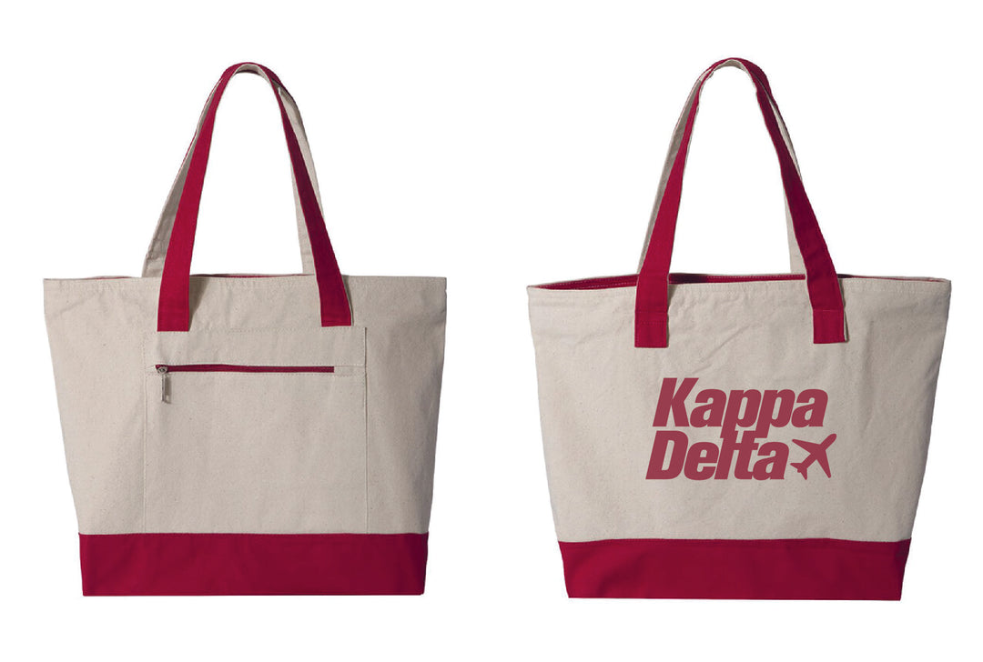 Airplane Mode Sorority Tote