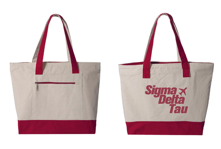 Airplane Mode Sorority Tote