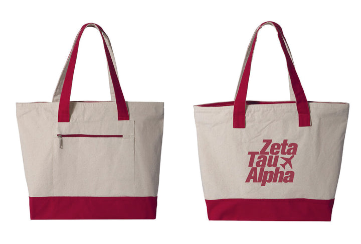 Airplane Mode Sorority Tote