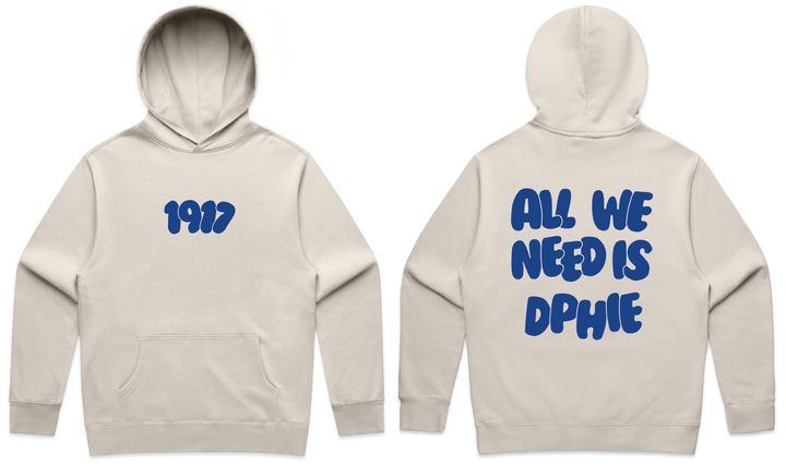 All We Need Heavy Weight Sorority Hoodie