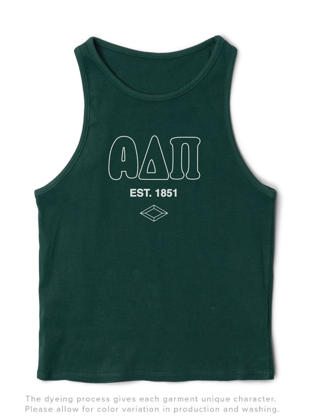 Alpine Bubble Letter Tank