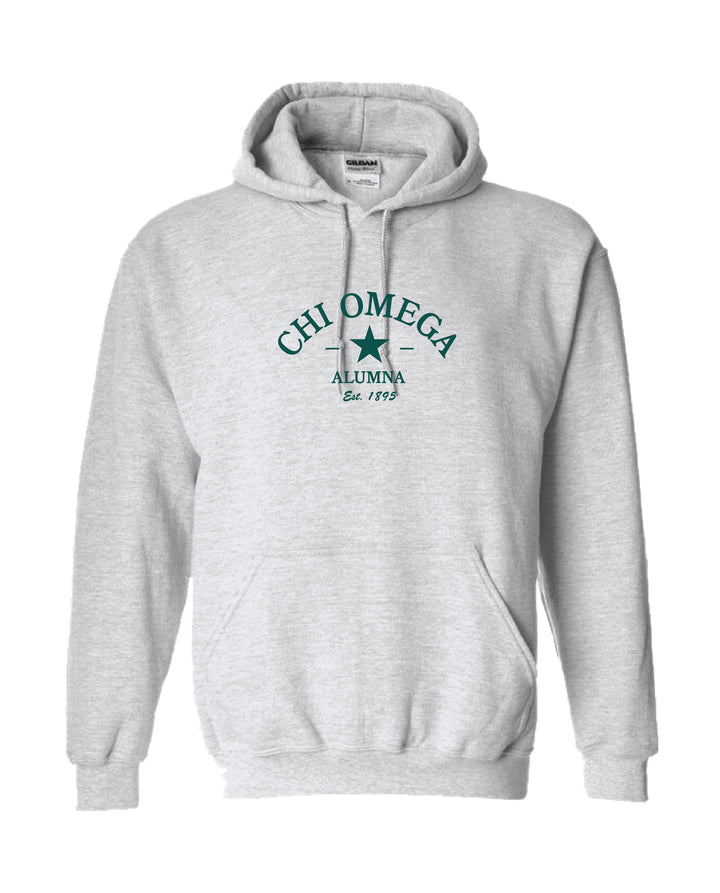 Alumna Star Sorority Hoodie 2XL