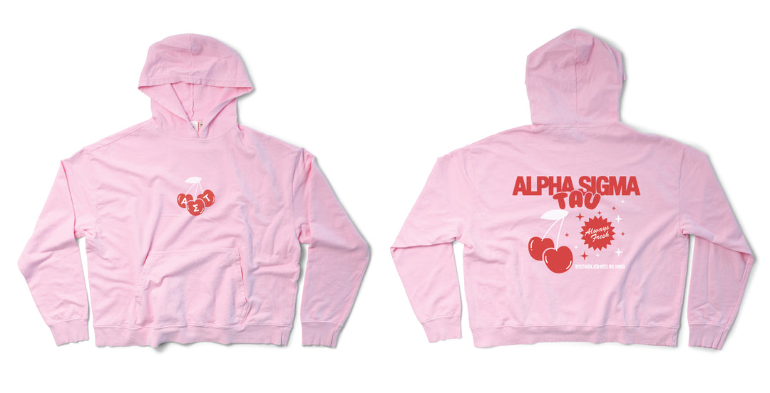 Bubblegum Always Fresh Sorority Light Weight Hoodie