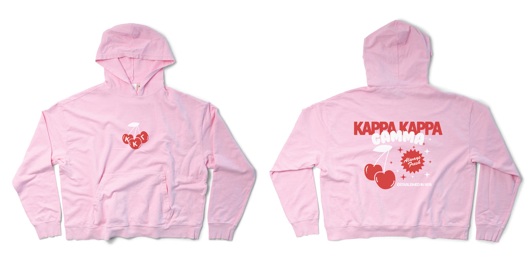 Bubblegum Always Fresh Sorority Light Weight Hoodie