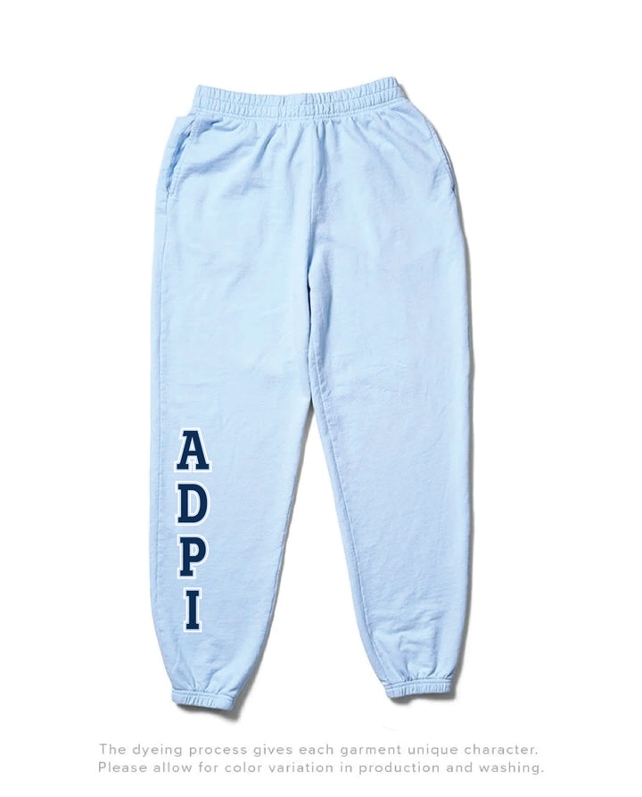 Outline Sorority Arctic Blue Light Weight Joggers