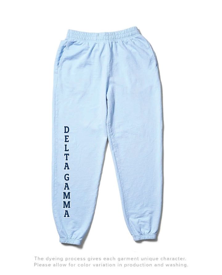 Outline Sorority Arctic Blue Light Weight Joggers