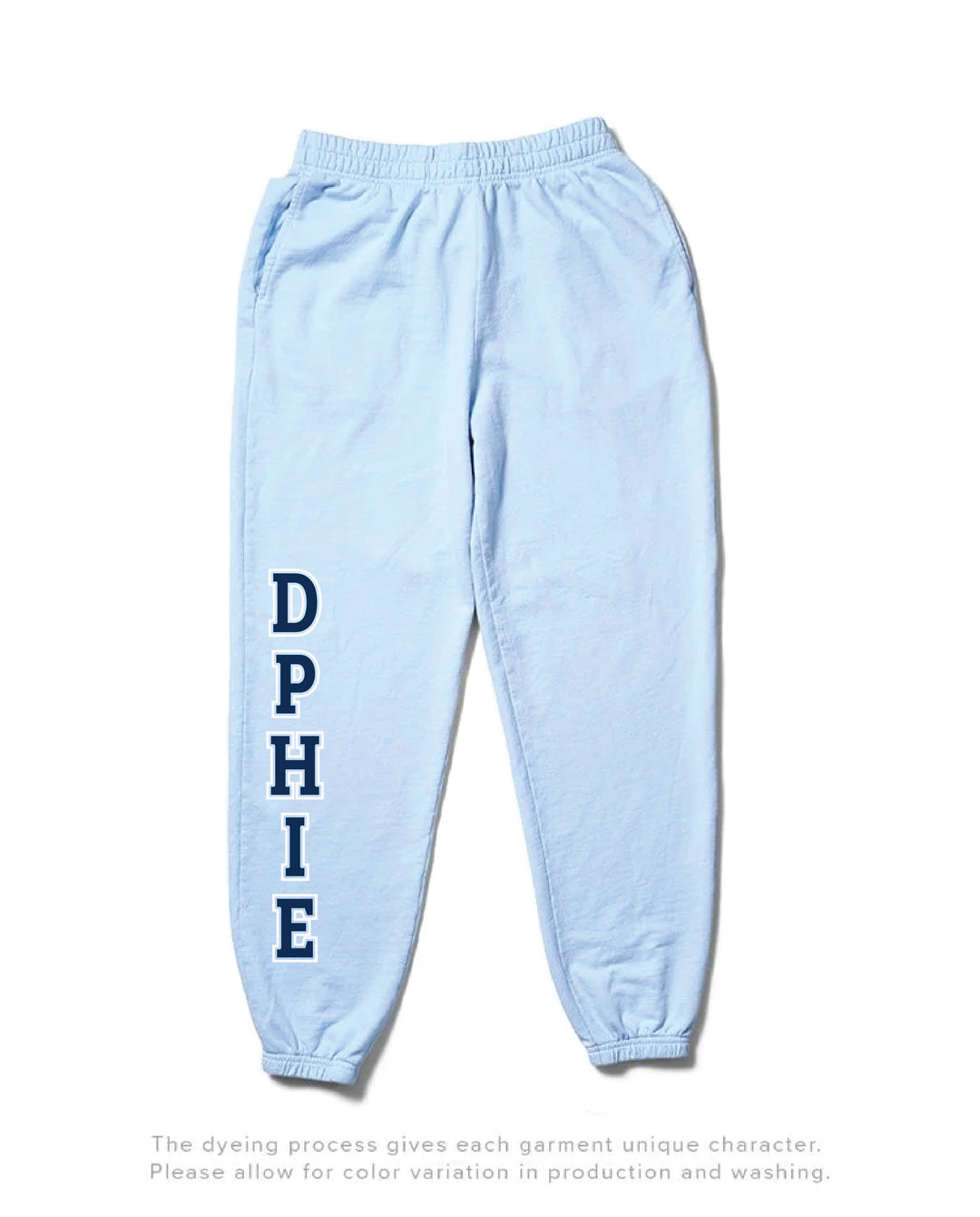 Outline Sorority Arctic Blue Light Weight Joggers