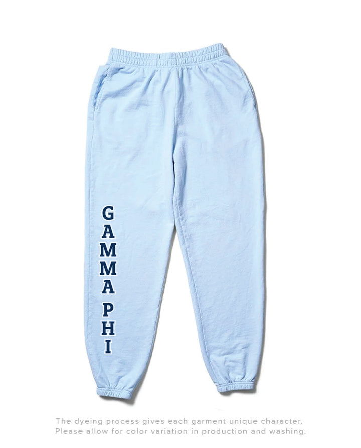 Outline Sorority Arctic Blue Light Weight Joggers