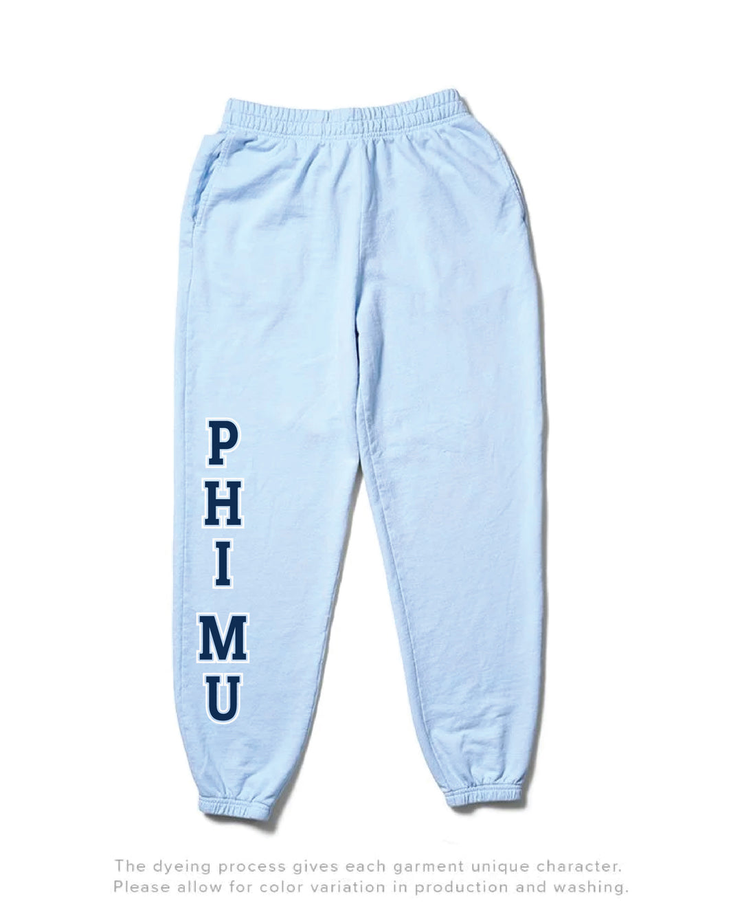 Outline Sorority Arctic Blue Light Weight Joggers