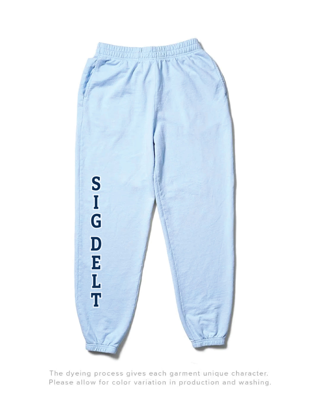 Outline Sorority Arctic Blue Light Weight Joggers