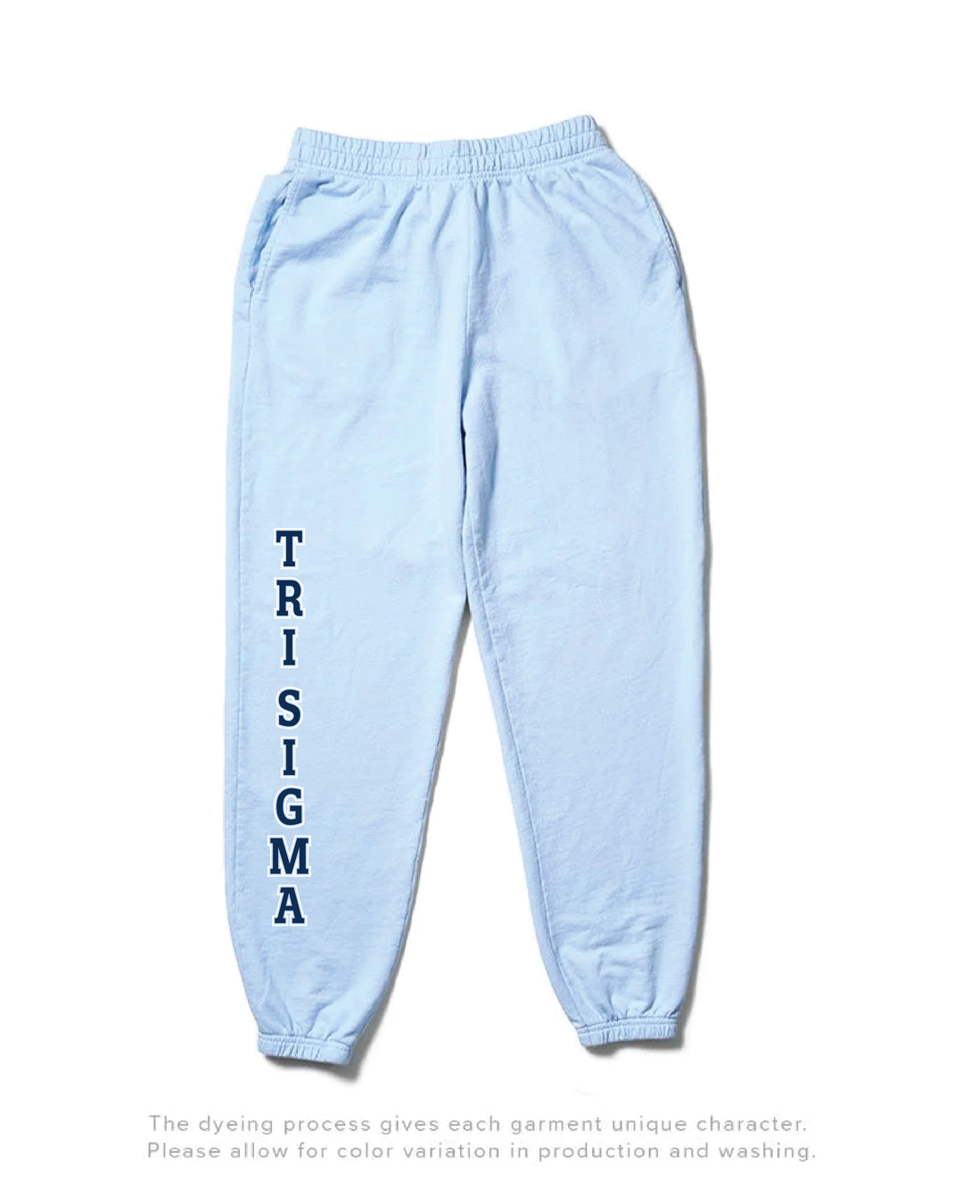 Outline Sorority Arctic Blue Light Weight Joggers