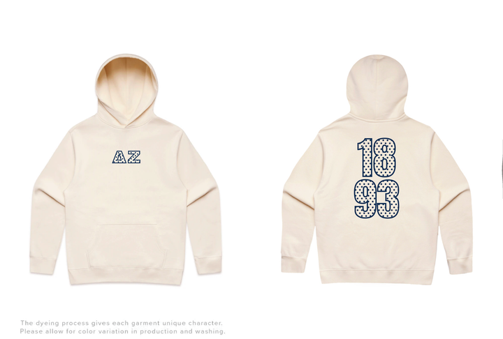 Polka Dot Outline Heavy Weight Sorority Hoodie
