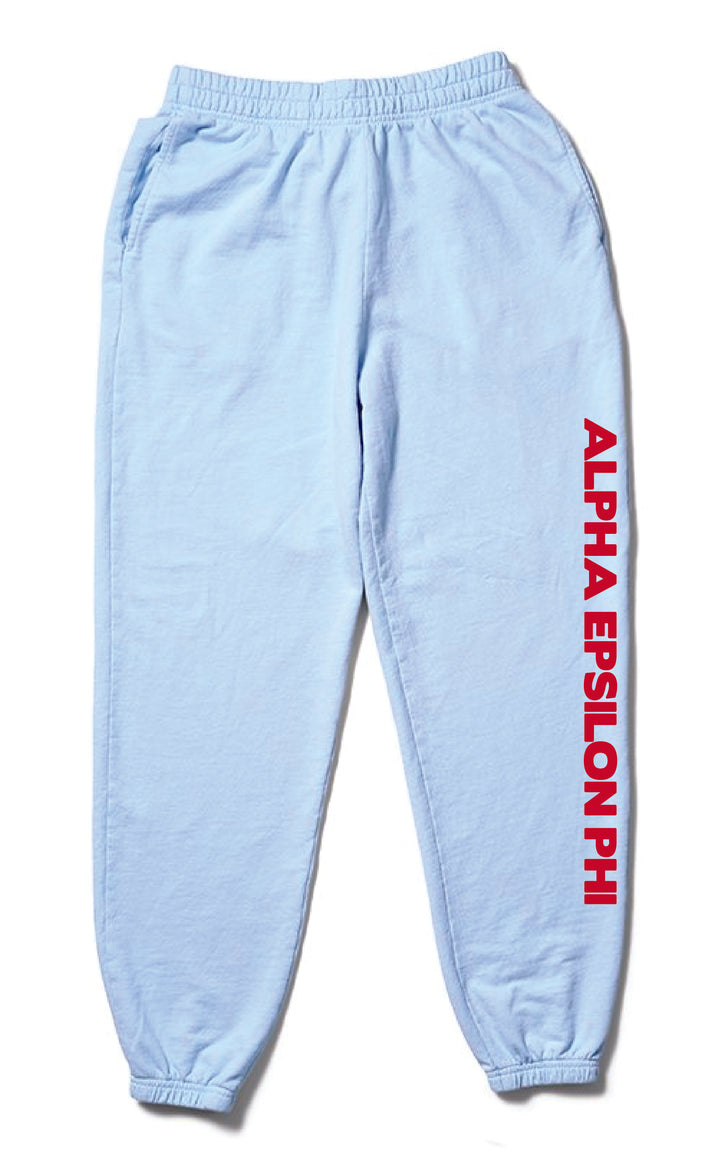 Cherry Arctic Blue Sorority Light Weight Joggers - 2XL