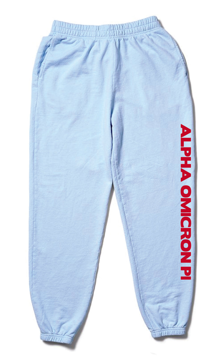 Cherry Arctic Blue Sorority Light Weight Joggers