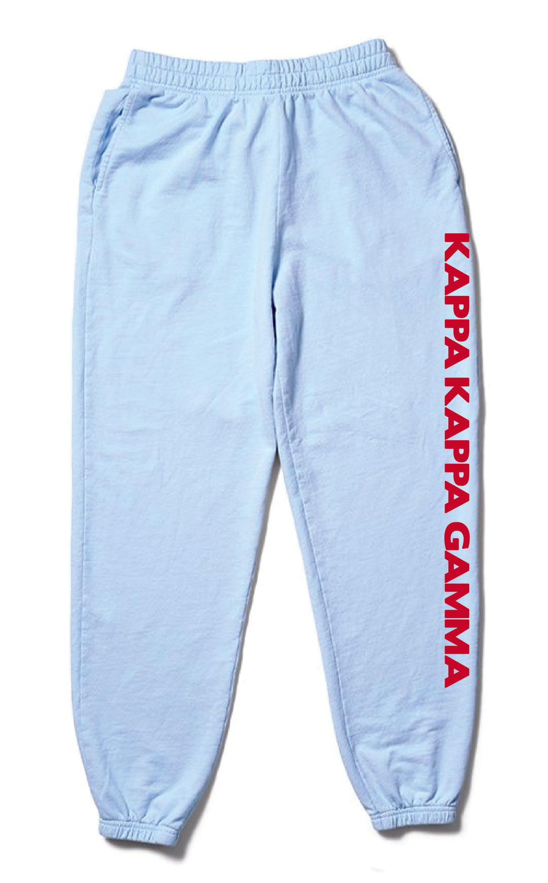 Cherry Arctic Blue Sorority Light Weight Joggers