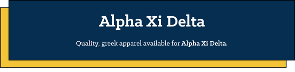 Alpha Xi Delta Bexti Bear Sticker - Alpha Xi Stickers - Sorority