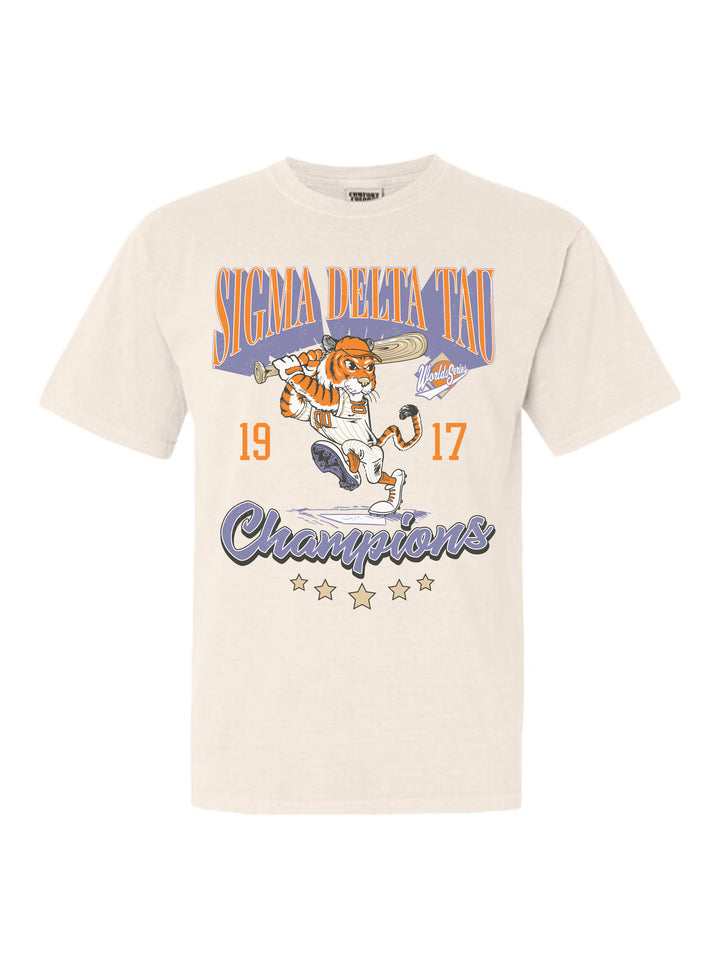 Baseball Champions Sorority Tee