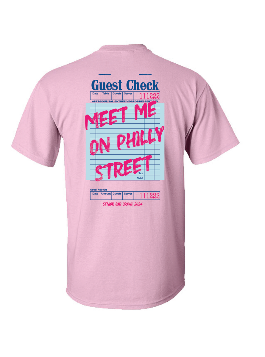 859 Bar Crawl Light Pink Shirts