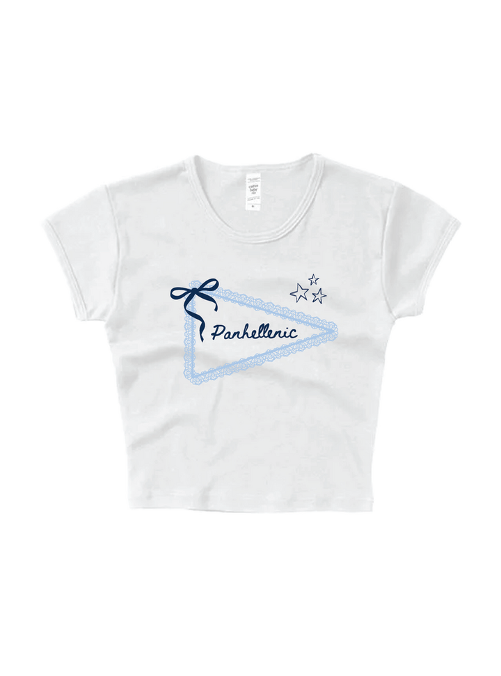 National Panhellenic Conference Pennant Baby Tee