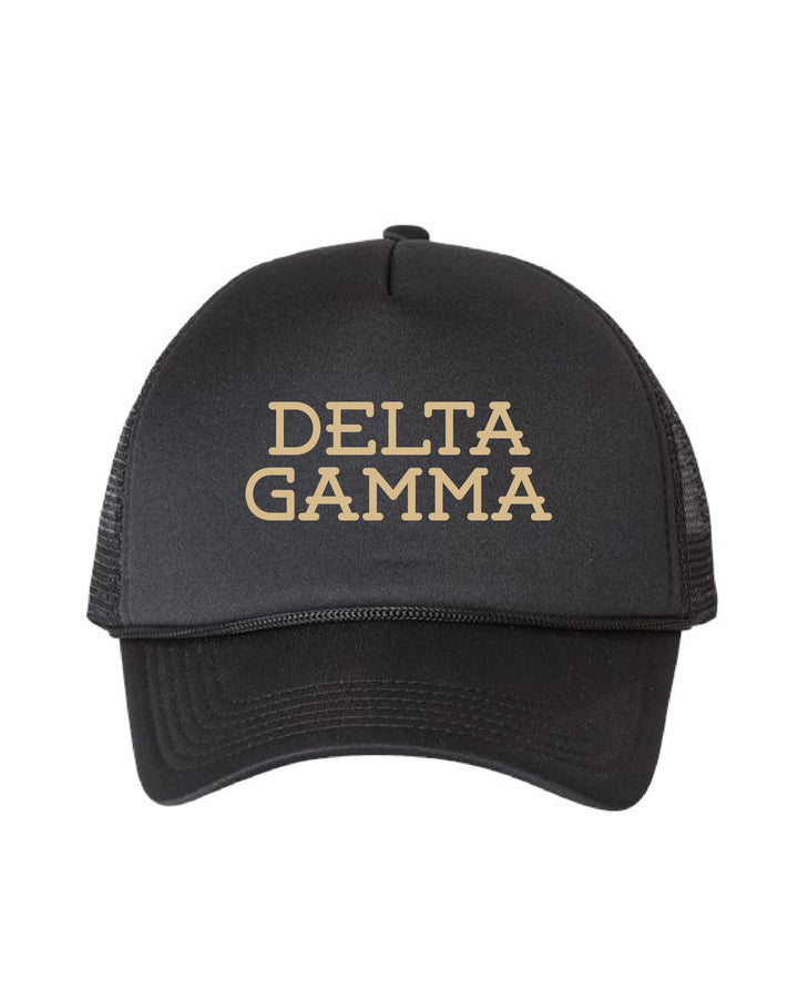 Western Embroidered Sorority Trucker Hat