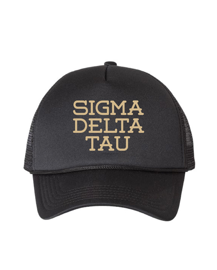 Western Embroidered Sorority Trucker Hat