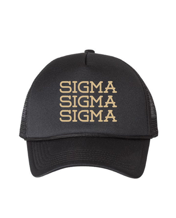 Western Embroidered Sorority Trucker Hat