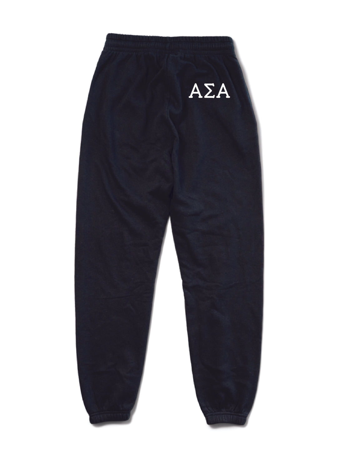 Black Greek Letter Matching Set Joggers