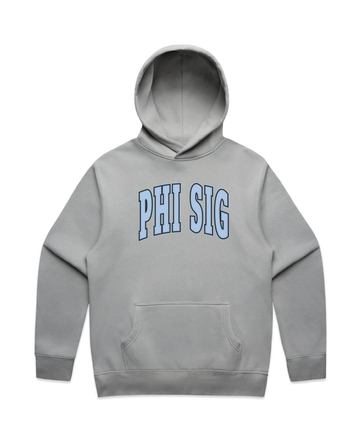 Block Letter Heavy Weight Hoodie