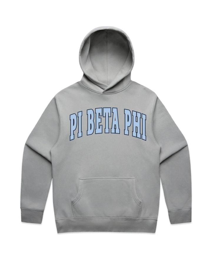 Block Letter Heavy Weight Hoodie