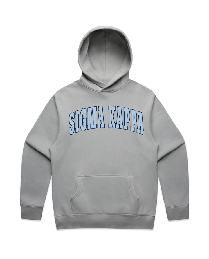 Block Letter Heavy Weight Hoodie